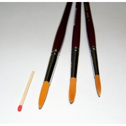 Pędzel okrągły Springer 1054-R1–włosie syntetyczne Toray