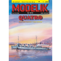 Modelik 1219 Włoski krążownik QUATRO